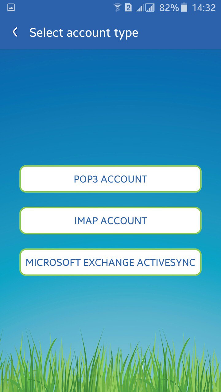 Select Account Type